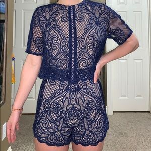 Formal Lace Romper